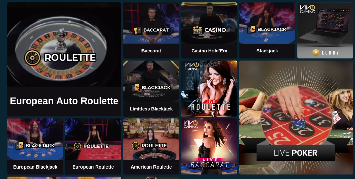 Dendera Casino Live Casino Juegos en Vivo Dendera Casino Live Casino con mesas de ruleta blackjack y otros juegos en vivo